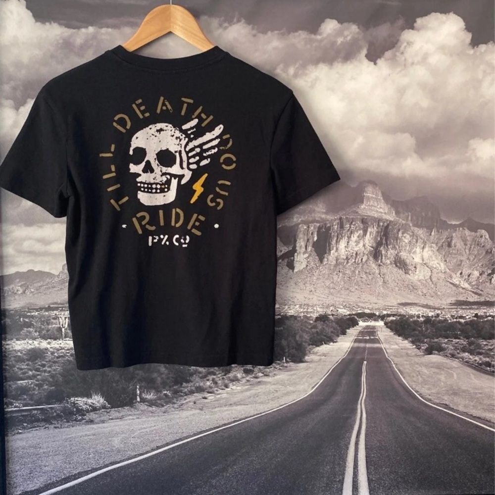 [P&Co] Til Death Do Us Ride Slub Tee
